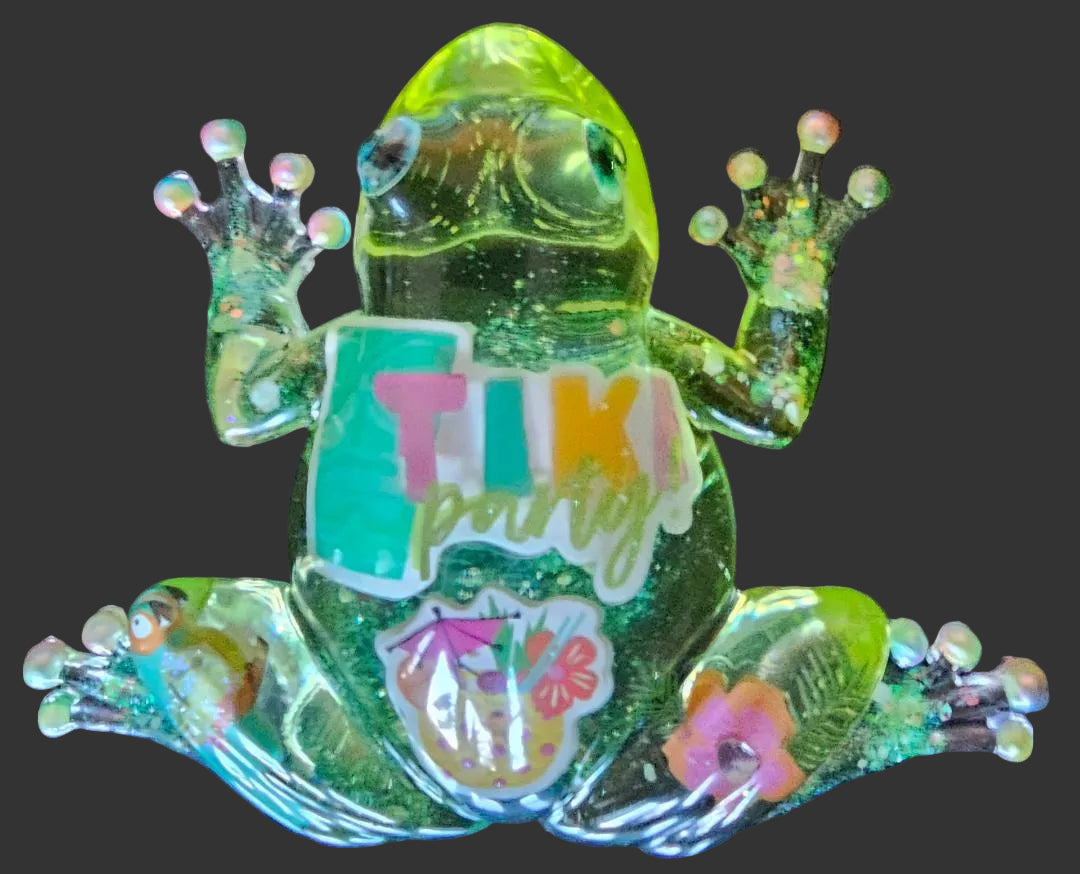 Tiki Party Frog